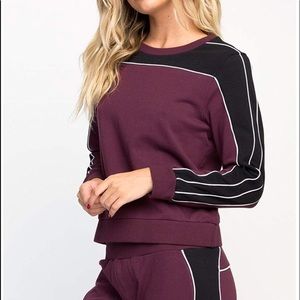 Rvca sweatshirt and sweat pants set